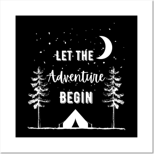 Let the Adventure Begin Posters and Art